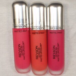 3 new Revlon Matte Lip Color Liquid Lipsticks